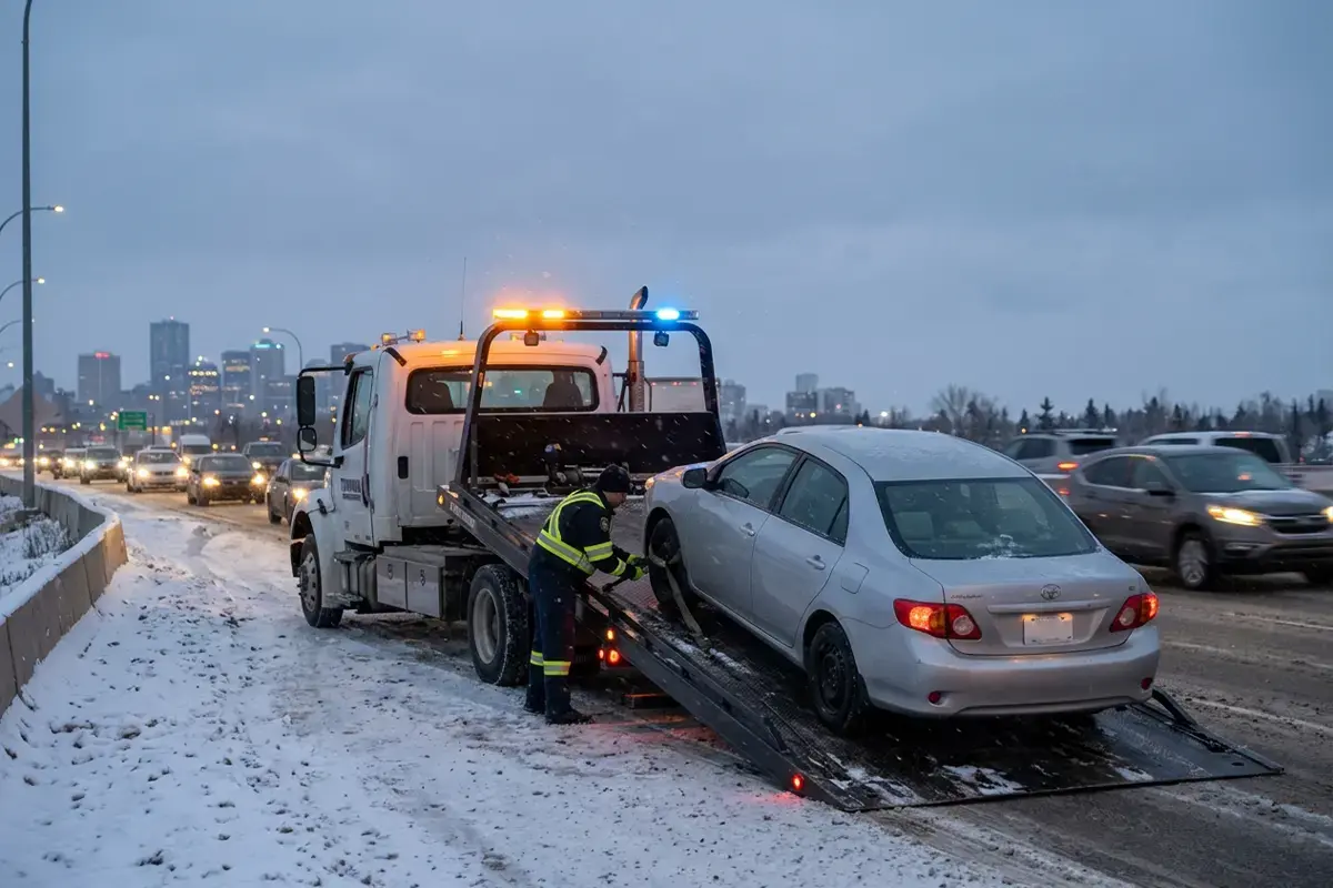 How Emergency Towing in Edmonton Helps You